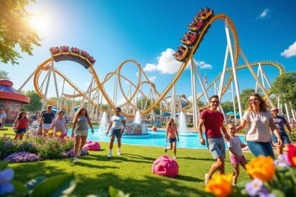 découvrez europa park, le parc d'attractions incontournable où sensations fortes et divertissement se rencontrent. vivez des expériences inoubliables à travers des manèges époustouflants et des spectacles fascinants. préparez-vous à plonger dans un monde d'aventures et d'émerveillement !