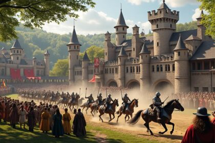 découvrez le puy du fou, un parc d'attractions qui vous plonge au cœur de l'histoire à travers des spectacles époustouflants et des reconstitutions historiques. vivez des émotions fortes et revivez les grands moments du passé, pour une expérience inoubliable en famille ou entre amis.