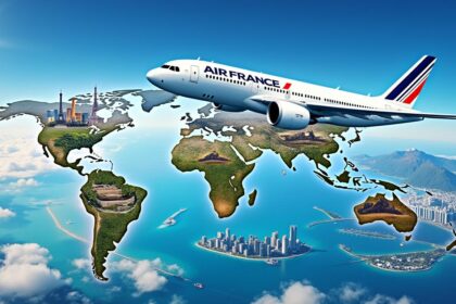 découvrez le monde avec air france ! explorez des destinations de rêve à travers le globe tout en profitant d'un service de qualité. réservez dès maintenant votre voyage inoubliable.