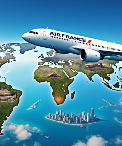 découvrez le monde avec air france ! explorez des destinations de rêve à travers le globe tout en profitant d'un service de qualité. réservez dès maintenant votre voyage inoubliable.