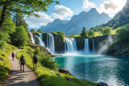 Découvrez l'itinéraire captivant de la Boucle du Lac de Langogne et la magnifique Cascade du Donozau. Profitez de nos conseils pratiques pour une balade inoubliable au cœur de la nature, entre paysages enchanteurs et moments de détente au bord de l'eau.