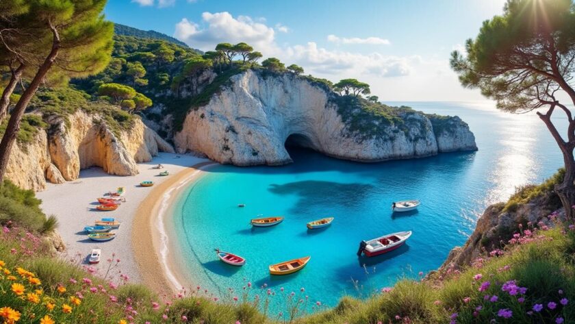 Découvrez la Calanque des Figuières, une perle secrète de la Côte Bleue. Plages préservées, eaux turquoise et paysages enchanteurs vous attendent pour une échappée belle au cœur de la nature.