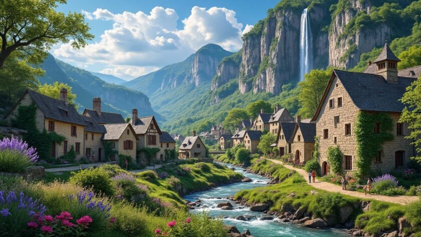 Explorez le charmant hameau de Castelbouc, niché au cœur des Gorges du Tarn. Admirez ses paysages spectaculaires, son patrimoine historique et laissez-vous séduire par l'authenticité de ce refuge pittoresque.