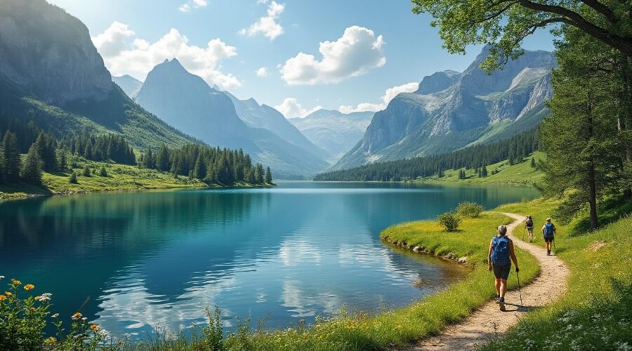 Découvrez les magnifiques sentiers de randonnée autour de l'Étang d'Ayes. Explorez des paysages pittoresques, des panoramas époustouflants et vivez une expérience inoubliable en pleine nature. Que vous soyez novice ou randonneur expérimenté, nos parcours variés vous séduiront.