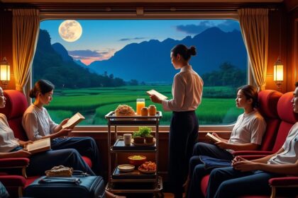 Découvrez l'envoûtante expérience du train de nuit Bangkok Chiang Mai : un voyage inoubliable à travers les paysages thaïlandais, alliant confort, charme et aventures nocturnes pour explorer la beauté de la Thaïlande au fil des rails.