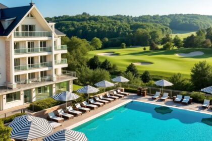 Découvrez l'élégance du Golf Les Dryades, un hôtel & spa resort idyllique situé à Pouligny-Notre-Dame. Profitez de notre parcours de golf exceptionnel, de nos installations de bien-être, et d'une expérience gastronomique raffinée au cœur de la nature. Un séjour parfait pour les amateurs de golf et de détente.