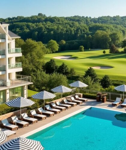 Découvrez l'élégance du Golf Les Dryades, un hôtel & spa resort idyllique situé à Pouligny-Notre-Dame. Profitez de notre parcours de golf exceptionnel, de nos installations de bien-être, et d'une expérience gastronomique raffinée au cœur de la nature. Un séjour parfait pour les amateurs de golf et de détente.