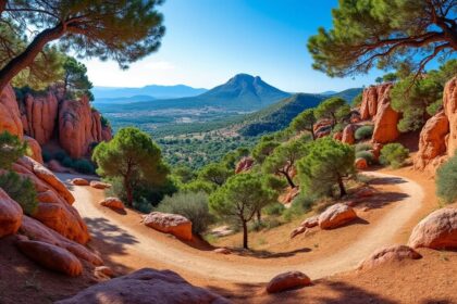 Explorez le Sentier des Ocres à Roussillon, un parcours enchanteur au cœur du Luberon. Admirez les paysages colorés et les falaises d'ocre tout en découvrant la richesse naturelle et culturelle de cette région pittoresque. Parfait pour une promenade inoubliable en famille ou entre amis.